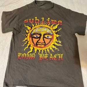 Sublime Long Beach grey t-shirt M